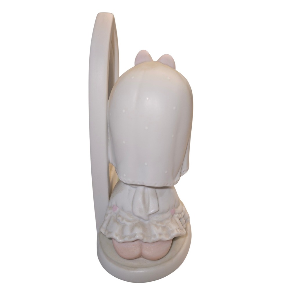 Precious Moments May Your Future Be Blessed Girl Praying 525316 1992 Figurine - Picture 3 of 6